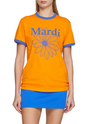 首图 - 点击放大 - MARDI MERCREDI - FlowerMardi Ringer T-Shirt