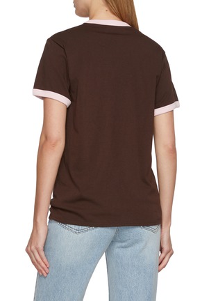 背面 - 点击放大 - MARDI MERCREDI - FlowerMardi Ringer T-Shirt