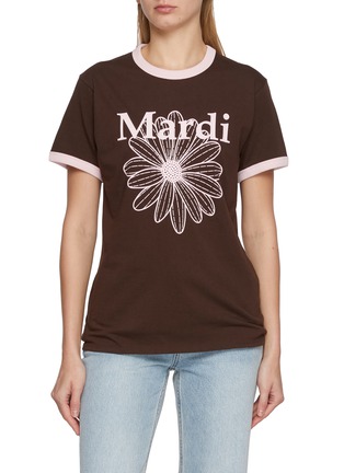 首图 - 点击放大 - MARDI MERCREDI - FlowerMardi Ringer T-Shirt
