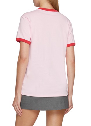 背面 - 点击放大 - MARDI MERCREDI - FlowerMardi Ringer T-Shirt