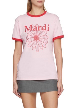 首图 - 点击放大 - MARDI MERCREDI - FlowerMardi Ringer T-Shirt