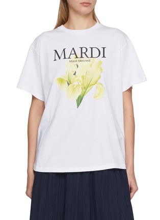 首图 - 点击放大 - MARDI MERCREDI - Lilies 06 Cotton T-Shirt