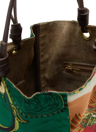 细节 - 点击放大 - MANIPURI - Small Reversible Print Tote Bag