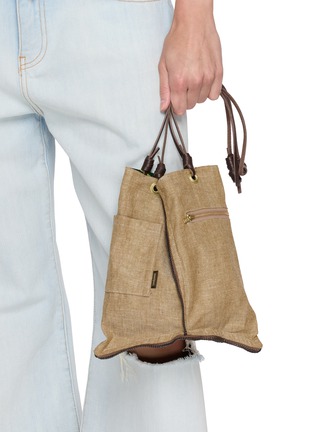 正面 -点击放大 - MANIPURI - Small Reversible Print Tote Bag