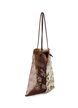 细节 - 点击放大 - MANIPURI - Large Organza Silk Tote Bag
