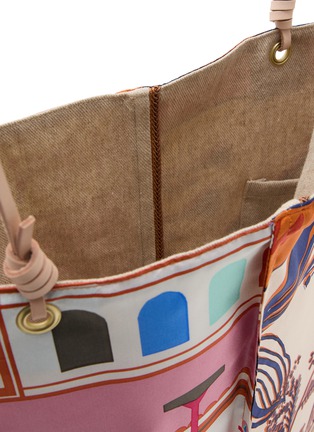 细节 - 点击放大 - MANIPURI - Large Reversible Print Tote Bag