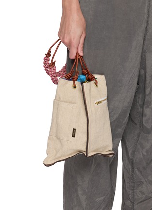 正面 -点击放大 - MANIPURI - Small Paracord Reversible Tote Bag