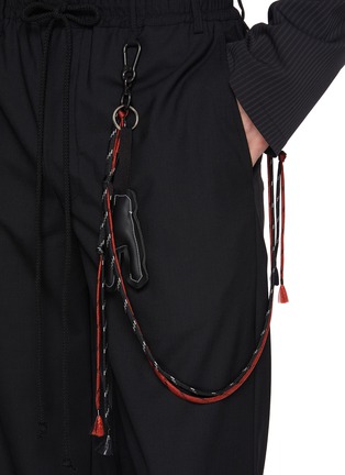  - SONG FOR THE MUTE - Rope Detail Wool Gabardine Lounge Pants