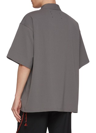 背面 - 点击放大 - SONG FOR THE MUTE - Pinstripe Gym Gabardine Shirt