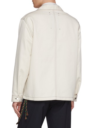 背面 - 点击放大 - SONG FOR THE MUTE - Quad Patch Pocket Art Jacket