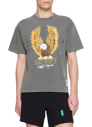 首图 - 点击放大 - SATISFY - MothTech Eagle Graphic Cotton T-Shirt
