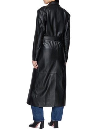 背面 - 点击放大 - TONYWACK - 系带双排扣长款大衣