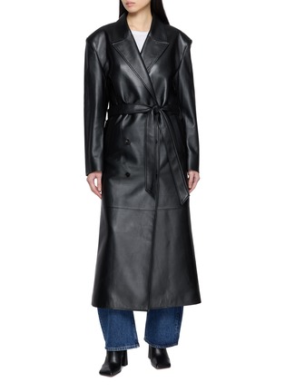 首图 - 点击放大 - TONYWACK - 系带双排扣长款大衣