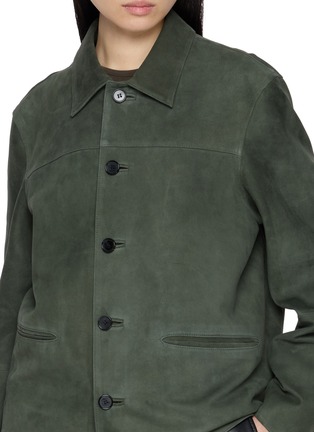  - TONYWACK - 绒面皮纽扣夹克