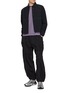模特儿示范图 - 点击放大 - UNNA - Run Wild Long Sleeve Contrast Stitch Technical Shirt