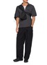 模特儿示范图 - 点击放大 - UNNA - Cotton Polo Run Shirt