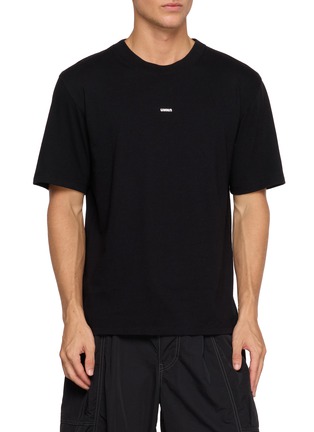 首图 - 点击放大 - UNNA - Skewed Logo Back Print T-Shirt
