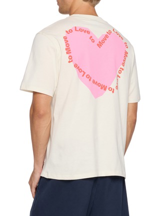 背面 - 点击放大 - UNNA - Heart Print T-Shirt