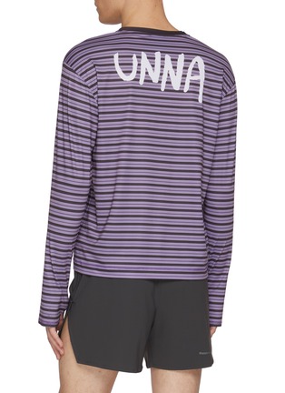 背面 - 点击放大 - UNNA - Striped Long Sleeves T-shirt