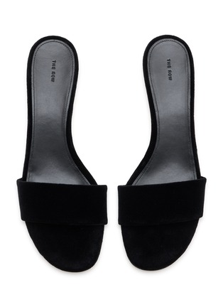 模特儿示范图 - 点击放大 - THE ROW - 40 COMBO TWO 中跟凉拖鞋