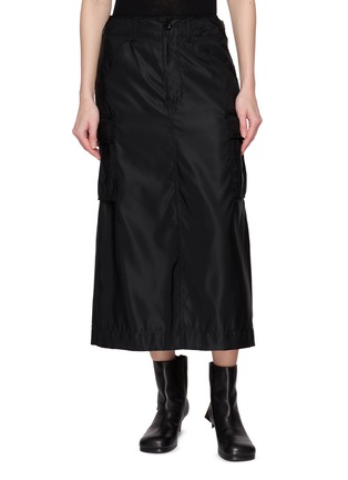 首图 - 点击放大 - SACAI - Hybrid Cargo Midi Skirt