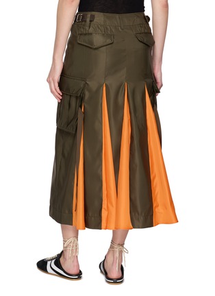 背面 - 点击放大 - SACAI - Hybrid Cargo Midi Skirt