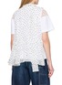 背面 - 点击放大 - SACAI - Polka Dot Sheer Panel T-Shirt