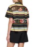 背面 - 点击放大 - SACAI - Floral Stripe Chest Pocket Shirt