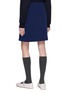 背面 - 点击放大 - MIU MIU - 针织短款半裙