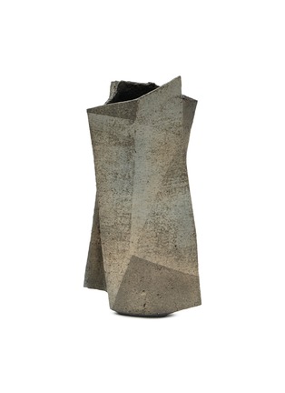 细节 –点击放大 - ROBERT YELLIN - Shimizu Keiichi Tamba Vase — Brown/Grey
