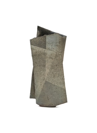 首图 –点击放大 - ROBERT YELLIN - Shimizu Keiichi Tamba Vase — Brown/Grey