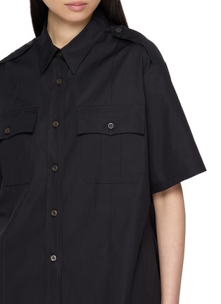  - PRADA - 口袋饰短袖衬衫