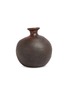 细节 –点击放大 - ROBERT YELLIN - Antique Old Bizen Dark Brown Large Flask