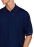  - GOOD PEOPLE GOOD STITCHING GOOD PRODUCT - Contrast Stitch Knit Polo Shirt