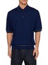 首图 - 点击放大 - GOOD PEOPLE GOOD STITCHING GOOD PRODUCT - Contrast Stitch Knit Polo Shirt
