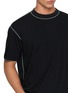  - GOOD PEOPLE GOOD STITCHING GOOD PRODUCT - Frost Effect Contrast Stitch Cotton T-Shirt