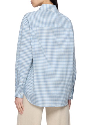 背面 - 点击放大 - DUNST - 格纹纽扣纯棉衬衫