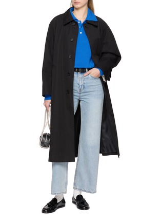 模特儿示范图 - 点击放大 - DUNST - POLO 领针织衫