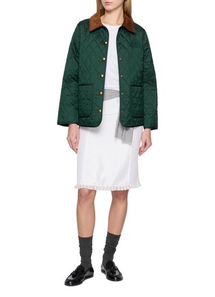 模特儿示范图 - 点击放大 - DUNST - 蕾丝下摆中长半身裙