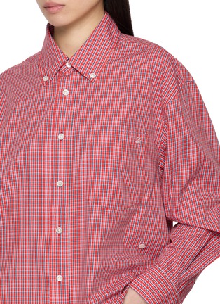  - DUNST - 格纹纽扣纯棉衬衫