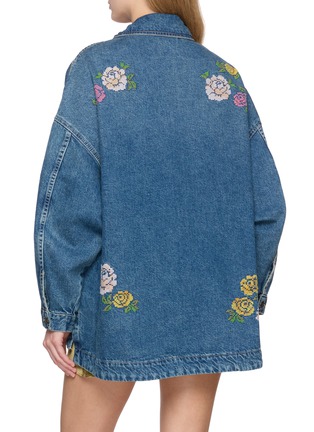 背面 - 点击放大 - FREE PEOPLE - Madison City Embroidered Floral Denim Jacket