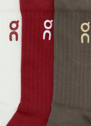 细节 - 点击放大 - ON - Year Of The Horse Logo Sock — Set Of 3