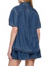 背面 - 点击放大 - FREE PEOPLE - Griselda Cotton Denim Shirt Shorts Set