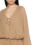  - FREE PEOPLE - Sunbeam Tie Neck Mini Dress