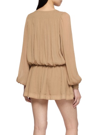 背面 - 点击放大 - FREE PEOPLE - Sunbeam Tie Neck Mini Dress