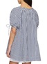 背面 - 点击放大 - FREE PEOPLE - Farley Gathered Tie Sleeve Gingham Cotton Tunic Top