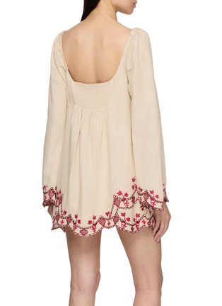 背面 - 点击放大 - FREE PEOPLE - Bali Marlene Embroidered Cotton Mini Dress