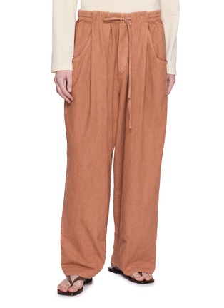 首图 - 点击放大 - FREE PEOPLE - Chambers Laid Back Drawstring Waistband Pants