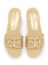 细节 - 点击放大 - SAM EDELMAN - Pauleena 60 Braided Raffia Leather Sandals