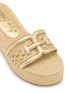 细节 - 点击放大 - SAM EDELMAN - Pauleena 60 Braided Raffia Leather Sandals